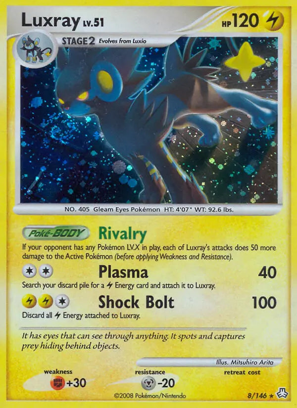 Luxray 8 Legends Awakened Pokesingles