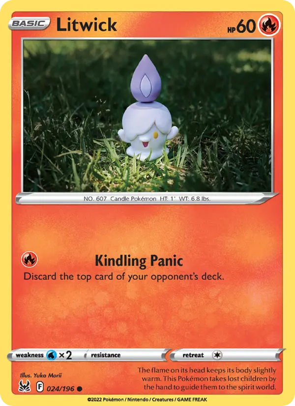 Litwick 24 Lost Origin Pokesingles