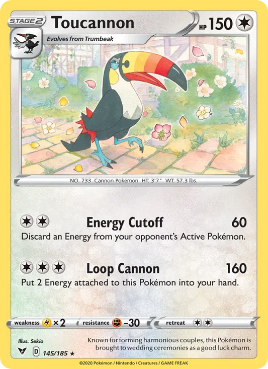 Toucannon 145 Vivid Voltage Pokesingles