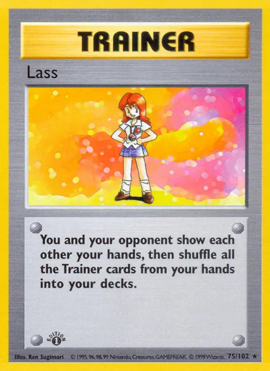 Lass 75 Base Set Pokesingles