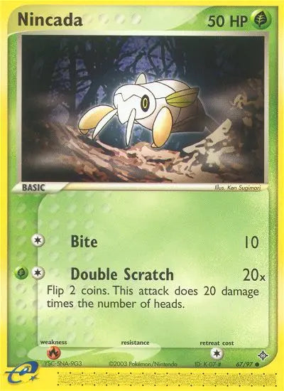 Nincada 67 Dragon Pokesingles