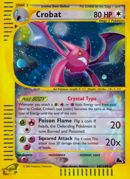 Crobat 147 Skyridge Pokesingles