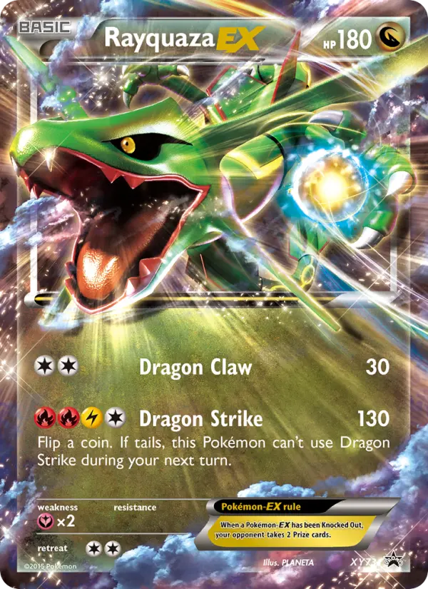 Rayquaza EX XY73 XY Black Star Promos Pokesingles