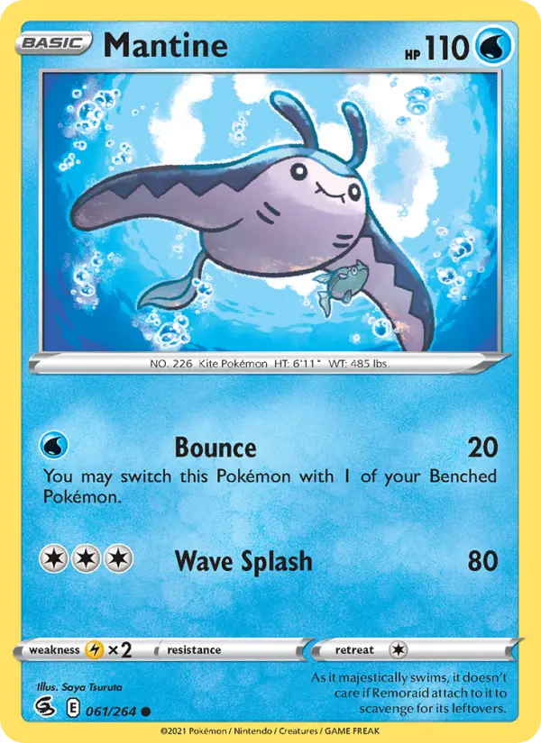 Mantine 61 Fusion Strike Pokesingles