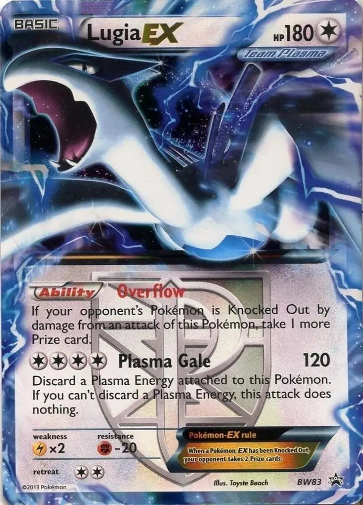 Lugia-EX BW83 BW Black Star Promos Pokesingles