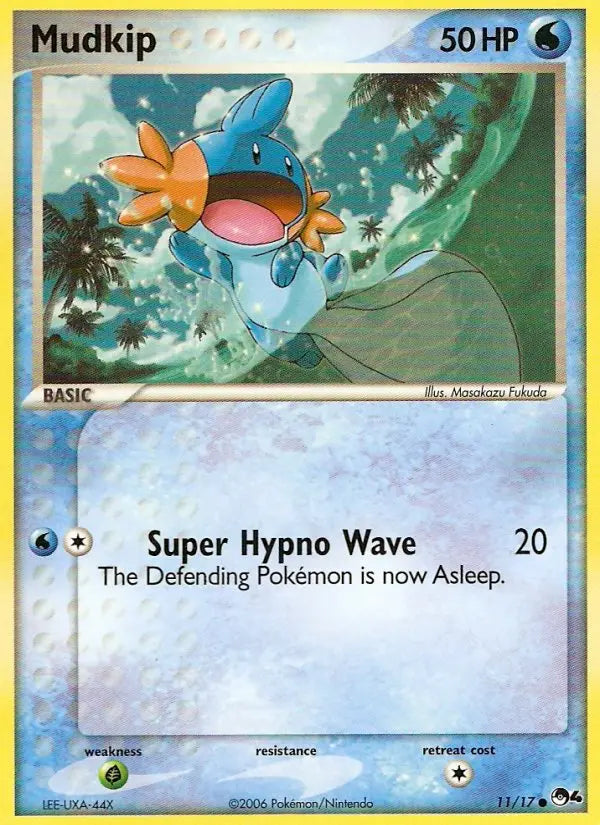 Mudkip 11 POP Series 4 Pokesingles