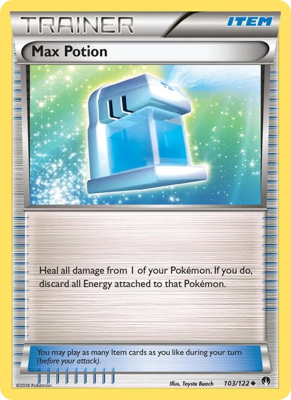 Max Potion 103 BREAKpoint Pokesingles