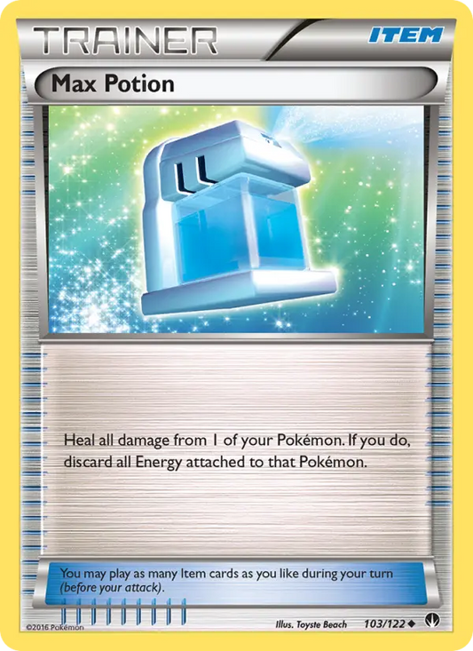 Max Potion 103 BREAKpoint Pokesingles