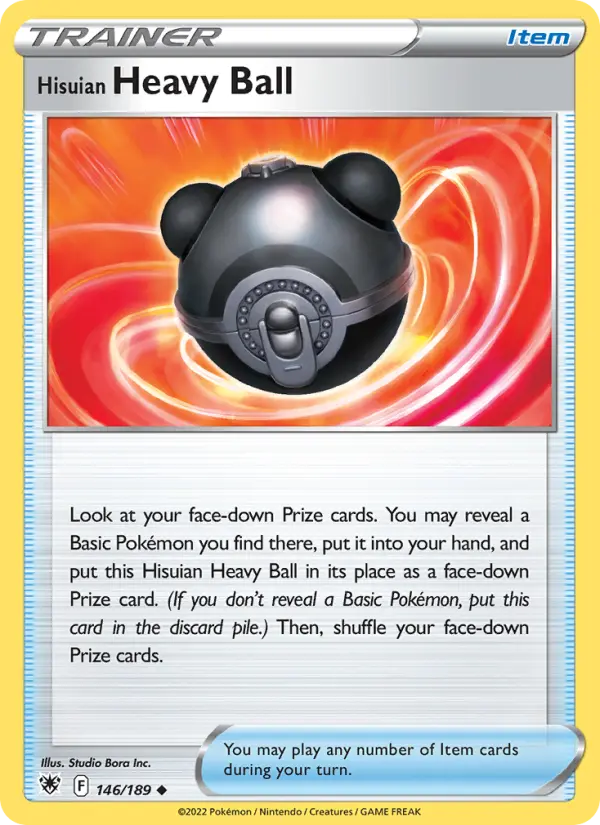 Hisuian Heavy Ball 146 Astral Radiance Pokesingles