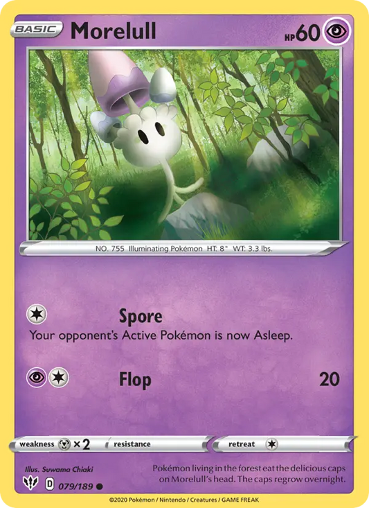 Morelull 79 Darkness Ablaze Pokesingles