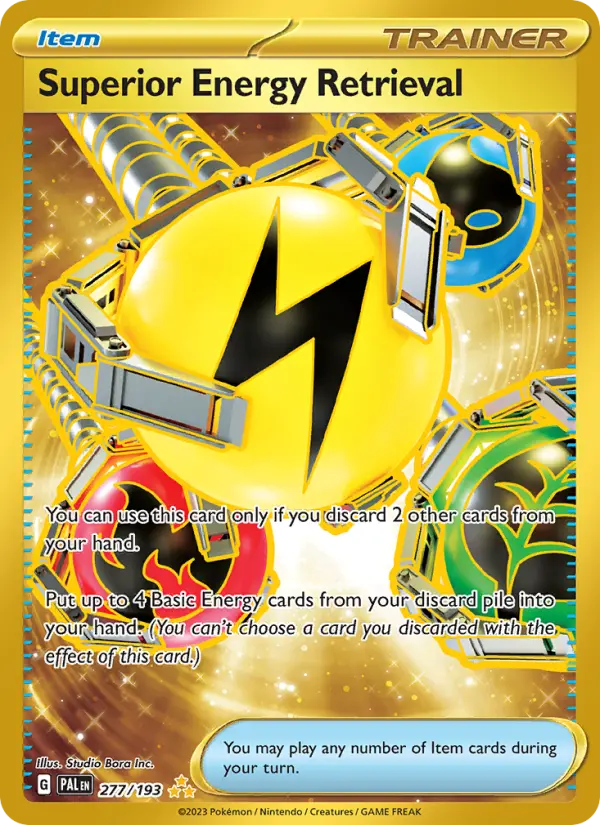 Superior Energy Retrieval 277 Paldea Evolved Pokesingles