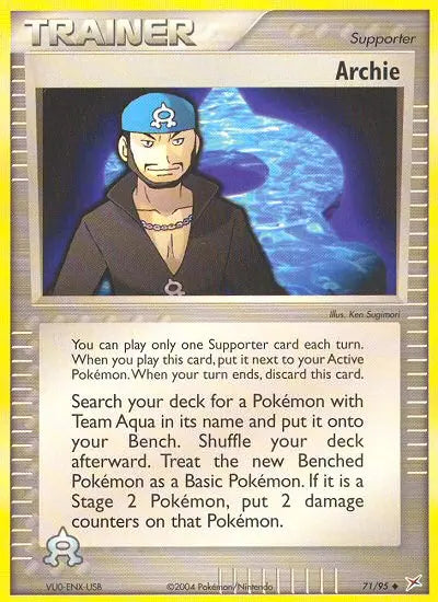 Archie 71 Team Magma vs Team Aqua Pokesingles