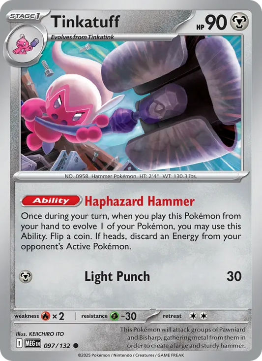 Tinkatuff 97 Mega Evolution Pokesingles