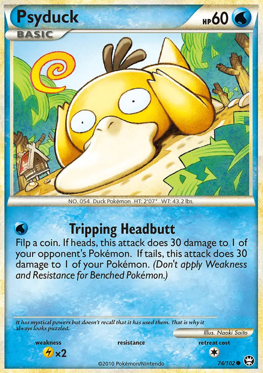 Psyduck 74 Triumphant Pokesingles
