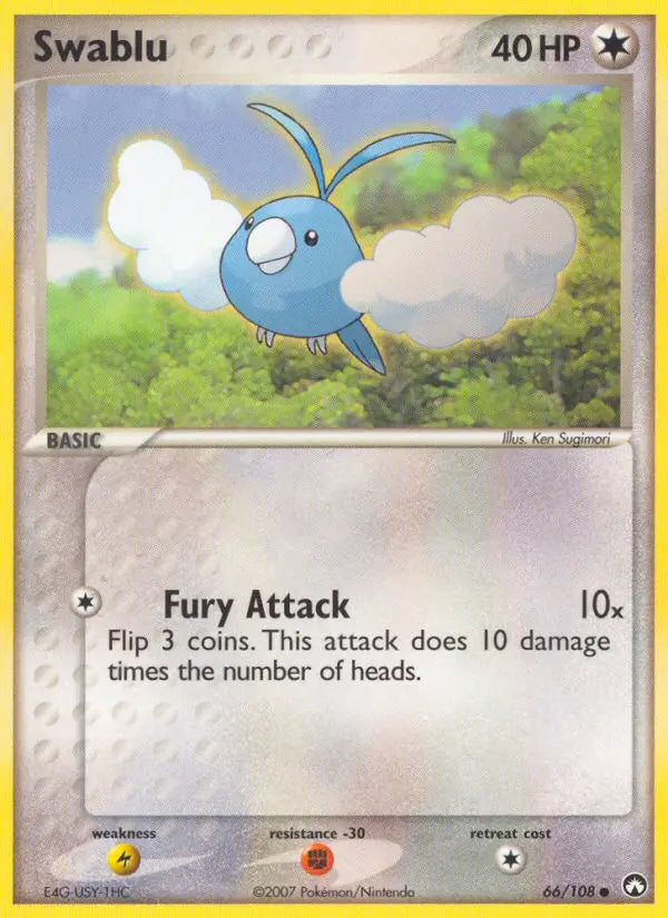 Swablu 66 Power Keepers Pokesingles