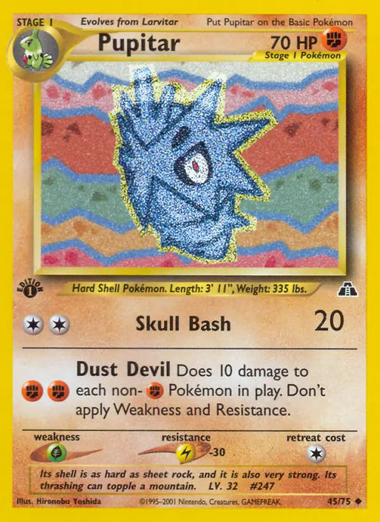 Pupitar 45 Neo Discovery Pokesingles