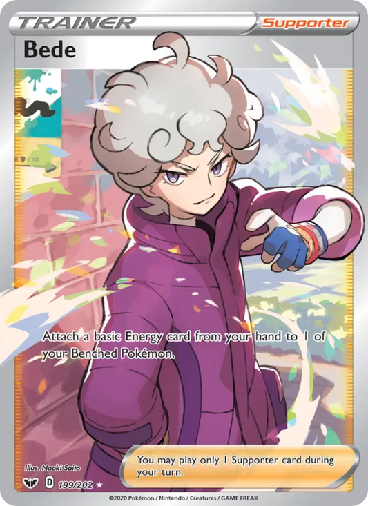 Bede 199 Sword & Shield Pokesingles