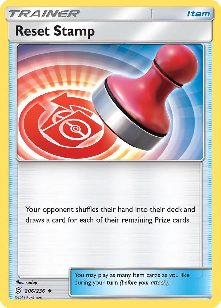 Reset Stamp 206 Unified Minds Pokesingles