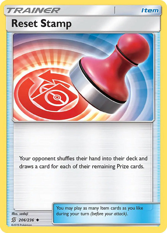 Reset Stamp 206 Unified Minds Pokesingles