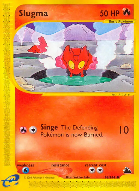 Slugma 99 Skyridge Pokesingles