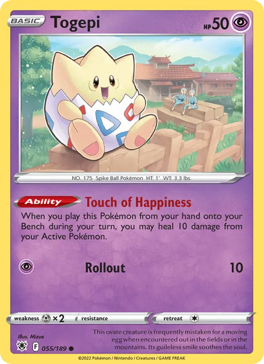 Togepi 55 Astral Radiance Pokesingles