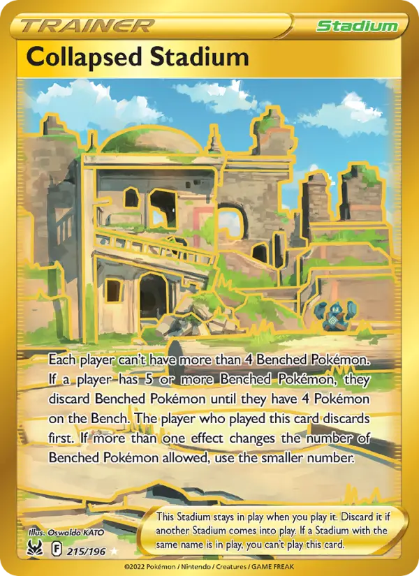 Collapsed Stadium 215 Lost Origin Pokesingles