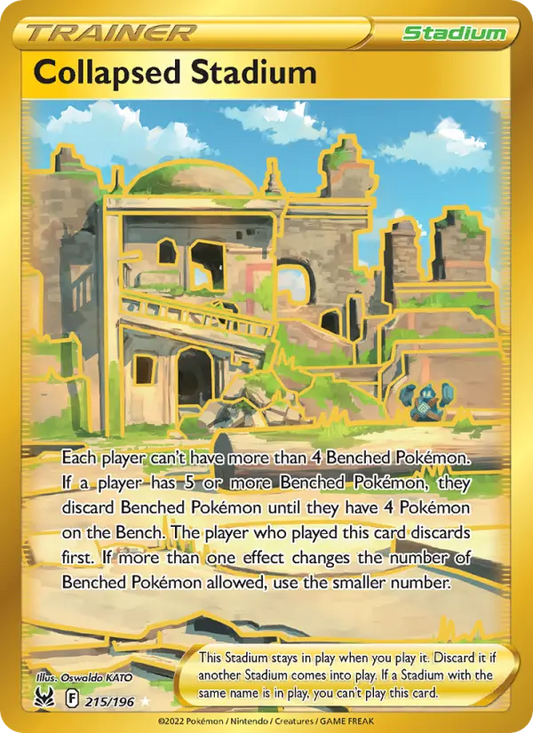 Collapsed Stadium 215 Lost Origin Pokesingles