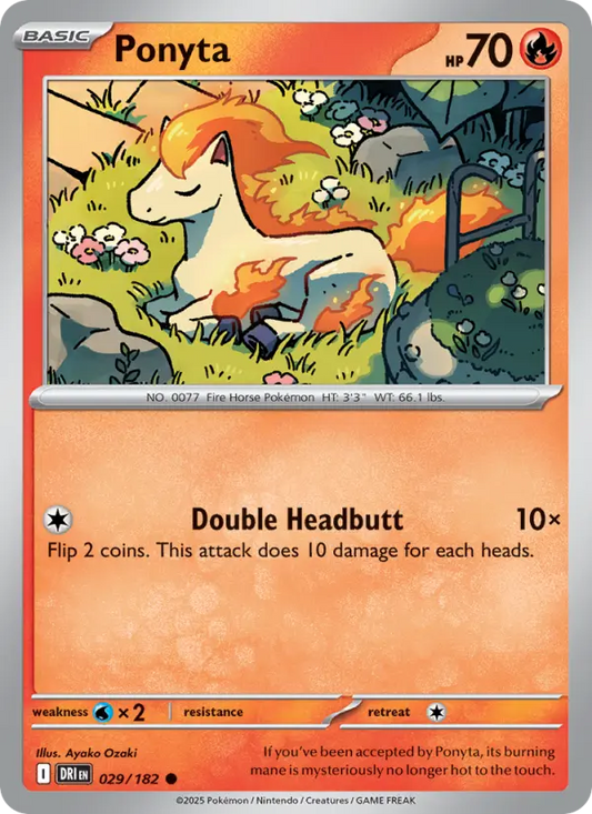 Ponyta 29 Destined Rivals Pokesingles