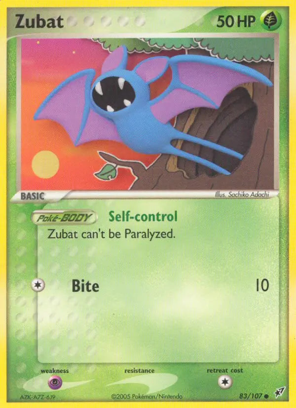 Zubat 83 Deoxys Pokesingles