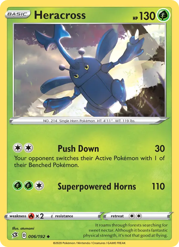 Heracross 6 Rebel Clash Pokesingles
