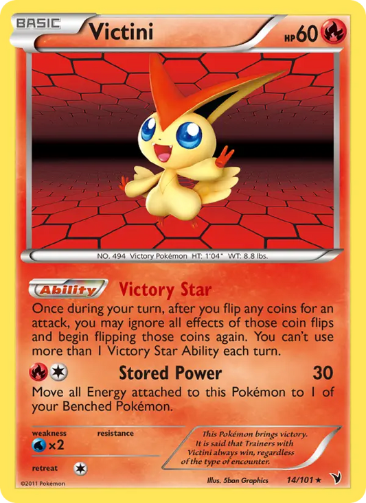 Victini 14 Noble Victories Pokesingles