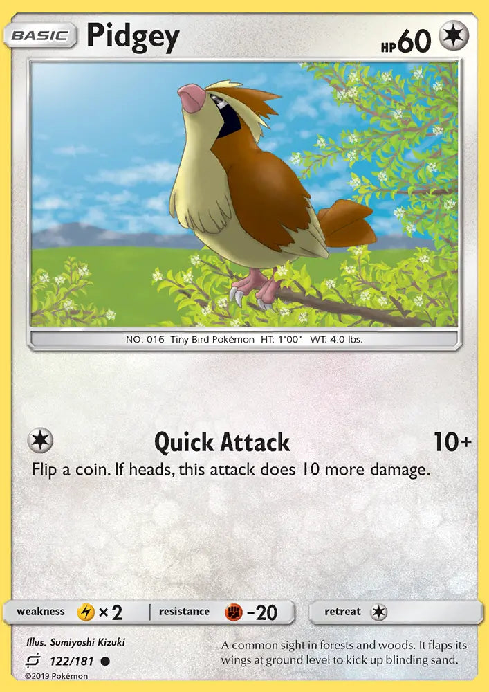Pidgey 122 Team Up Pokesingles