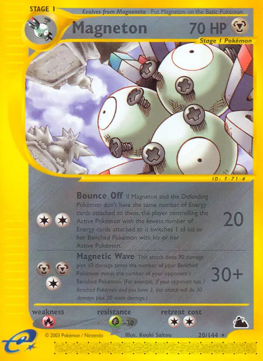 Magneton 20 Skyridge Pokesingles