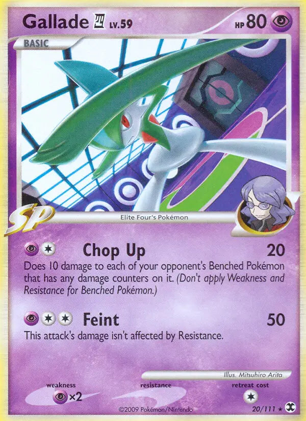 Gallade 4 20 Rising Rivals Pokesingles