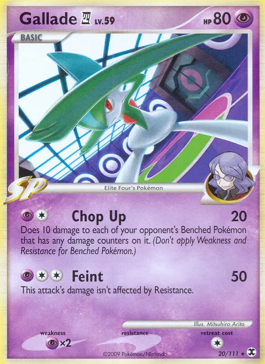 Gallade 4 20 Rising Rivals Pokesingles