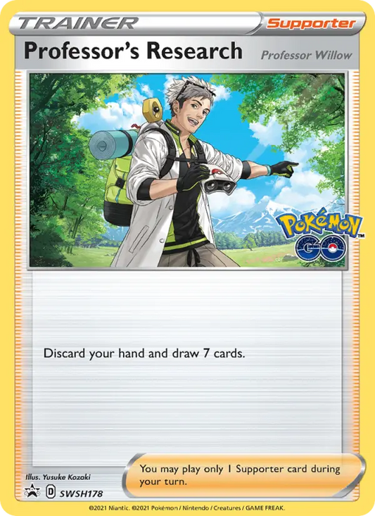 Professor's Research SWSH178 SWSH Black Star Promos Pokesingles
