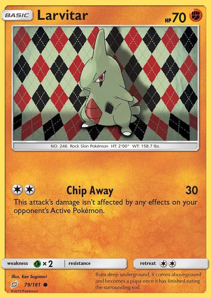 Larvitar 79 Team Up Pokesingles