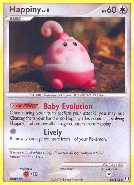 Happiny 52 Mysterious Treasures Pokesingles