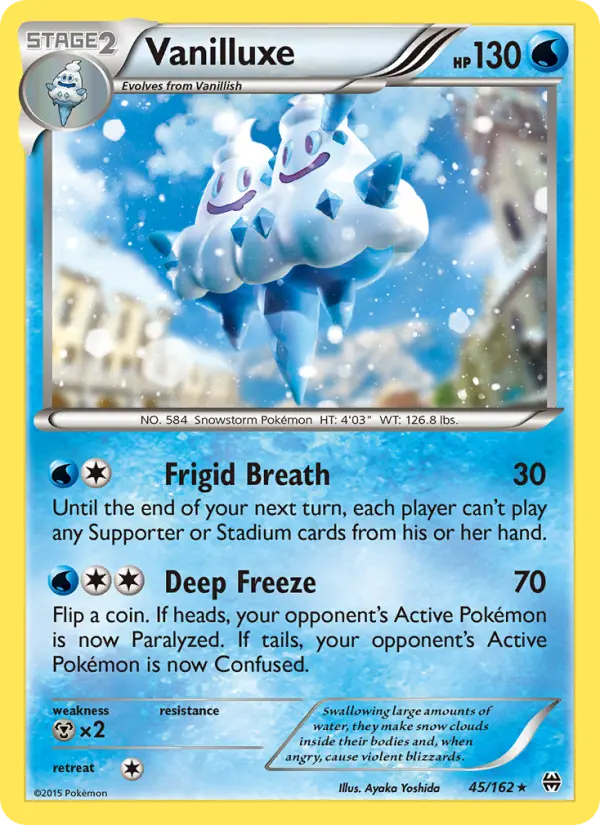 Vanilluxe 45 BREAKthrough Pokesingles
