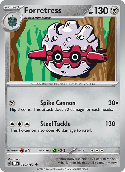 Forretress 110 Temporal Forces Pokesingles