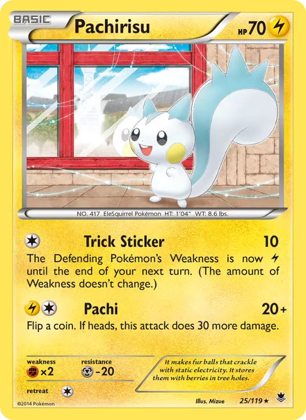 Pachirisu 25 Phantom Forces Pokesingles