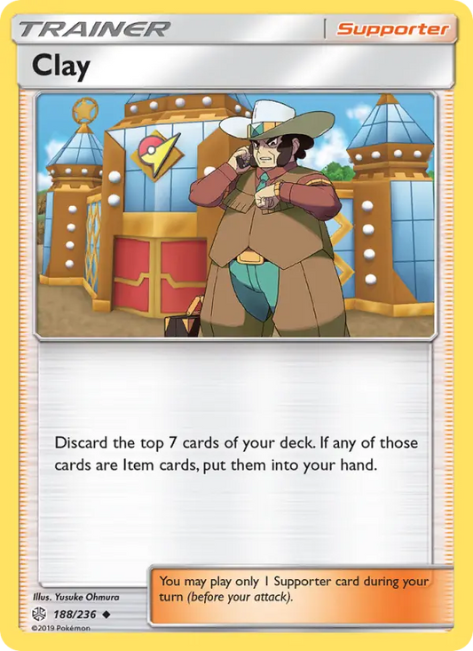 Clay 188 Cosmic Eclipse Pokesingles