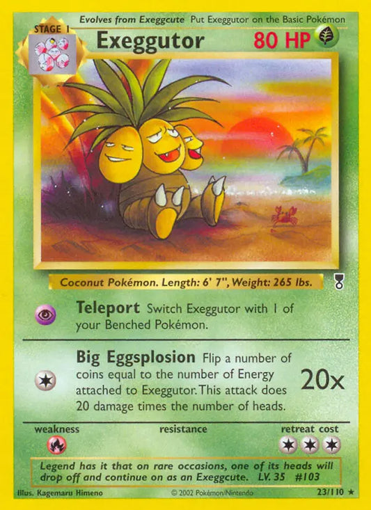 Exeggutor 23 Legendary Collection Pokesingles