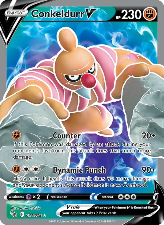 Conkeldurr V 73 Pokémon GO Pokesingles