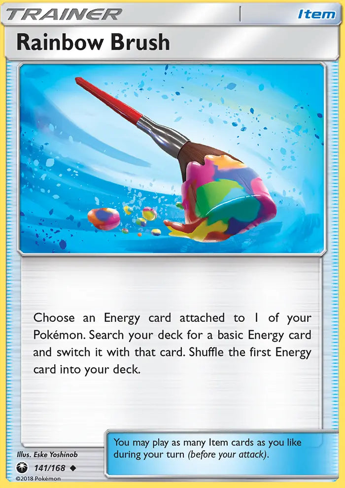 Rainbow Brush 141 Celestial Storm Pokesingles