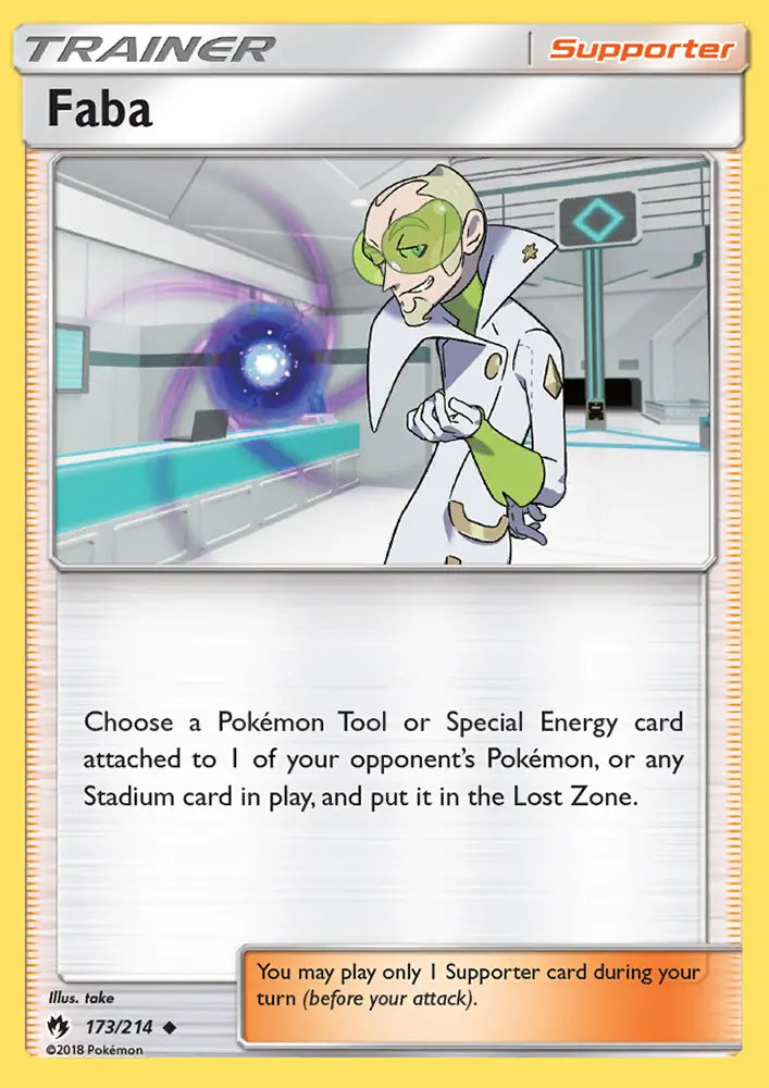 Faba 173 Lost Thunder Pokesingles