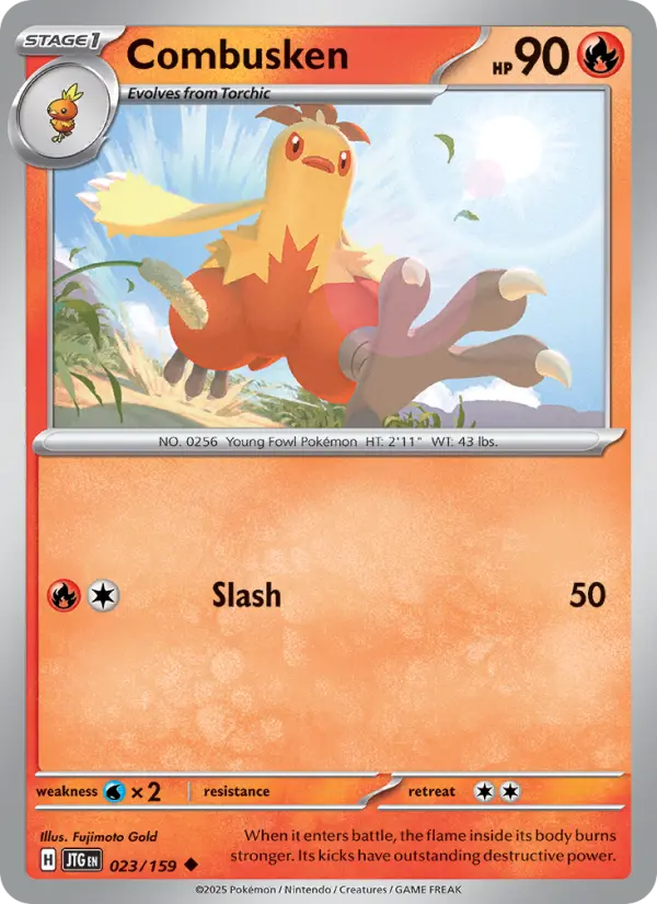 Combusken 23 Journey Together Pokesingles