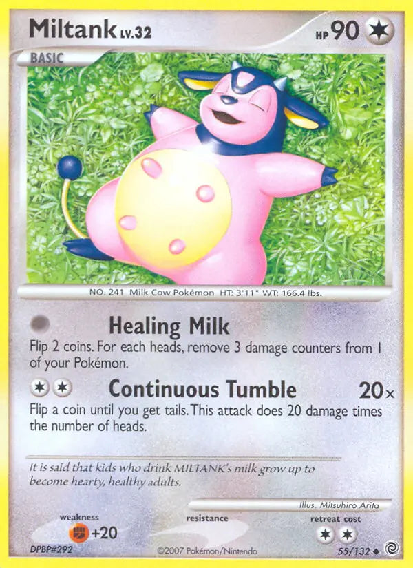 Miltank 55 Secret Wonders Pokesingles