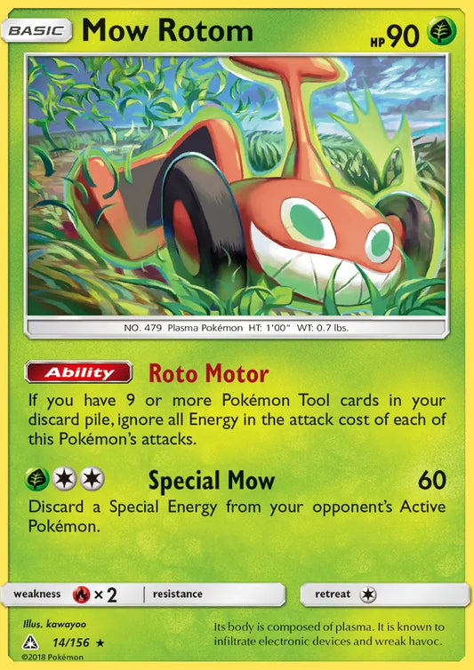 Mow Rotom 14 Ultra Prism Pokesingles