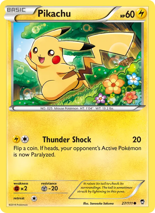 Pikachu 27 Furious Fists Pokesingles